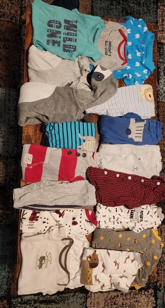 infants 3 months clothes bundle