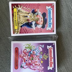 Garbage Pail kids Food Fight Card sets