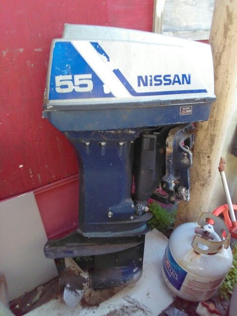 Nissan 55hp outboard boat motor
