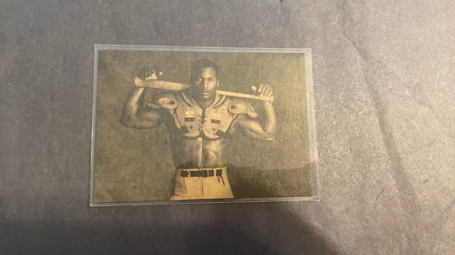 Bo Jackson 1990 Shoulder Pads Odd Ball Card