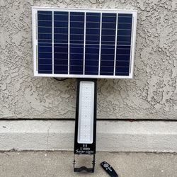 400W Solar Street Lights Outdoor, Motion Sensor with Remote IP67 Waterproof (Bright White)