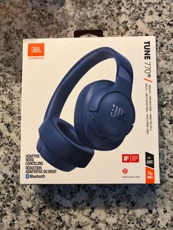 JBL Tune 770NC Wireless Noise-Cancelling Headphones – Blue – NEW/SEALED