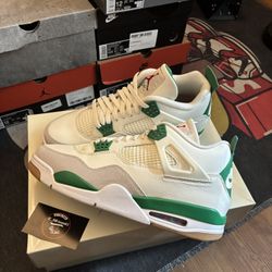 Jordan 4 Sb Pine Green Sz 12