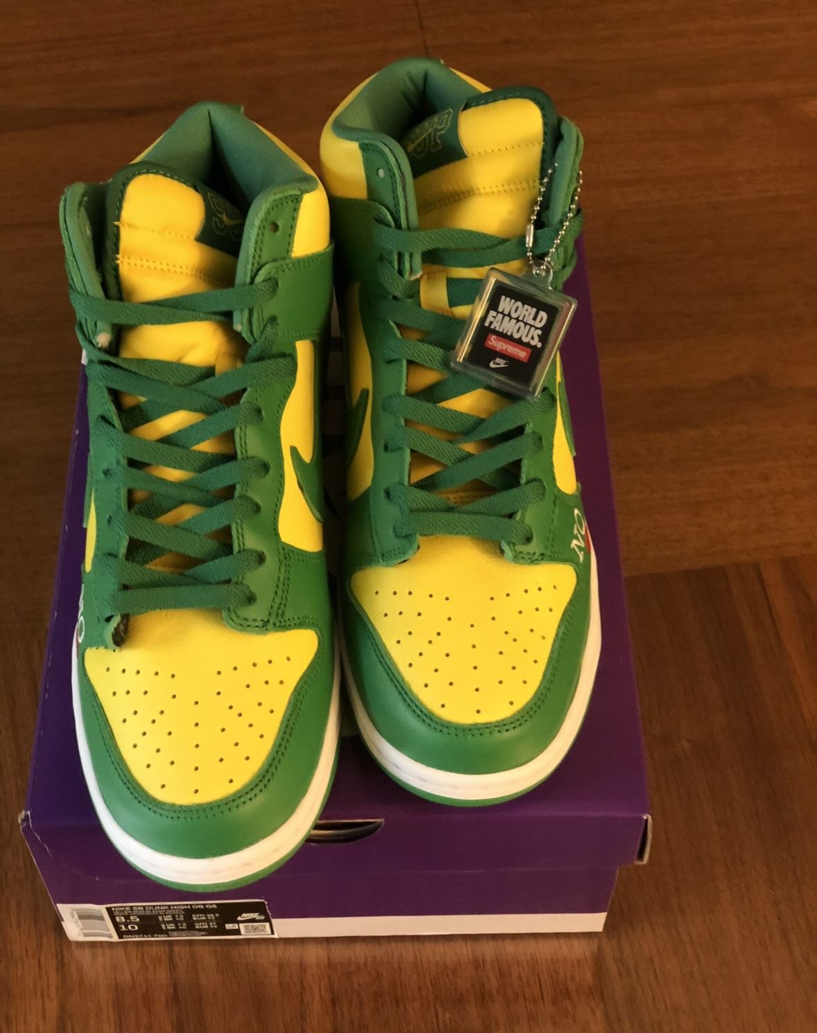 Nike SB Dunk High Supreme Brazil