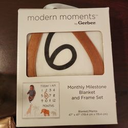 baby monthly milestone blanket