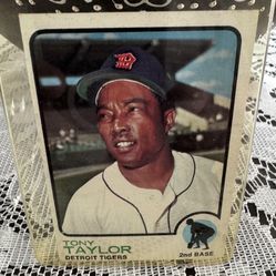 1973 Topps Card #29 Tony Taylor