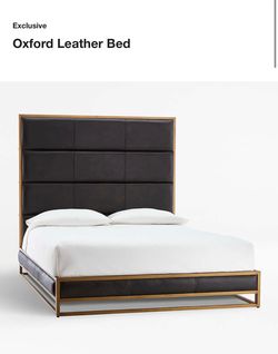 Crate&Barrel luxury king bedroom