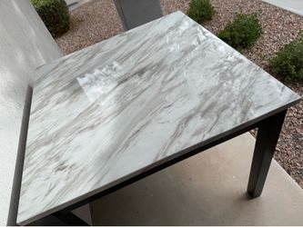 Marble Table with stools for sale