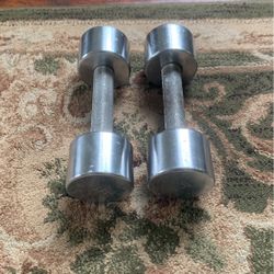 Set Of 2 8 Lb Dumbbell’s 