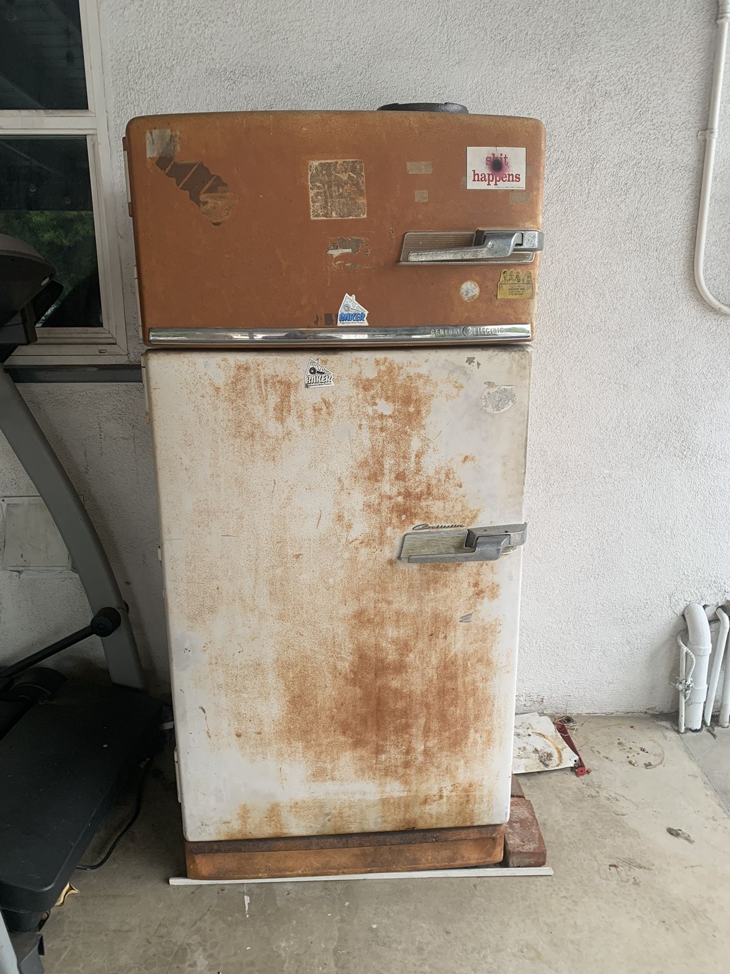 Vintage fridge from the 90s