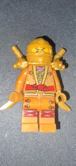 LEGO NINJAGO Golden Power Kai Mini figure, Bricktober exclusive.