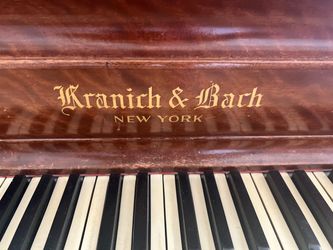 Baby grand piano
