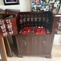 Antique standing bar