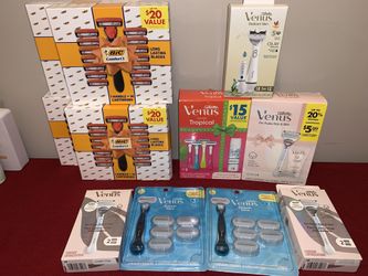 BRAND NEW Gillette/ BIC Disposable Razor Gift Sets