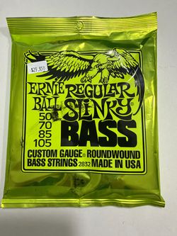 Set of guitar strings - $25