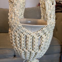 Hanging Macrame Plant Holder