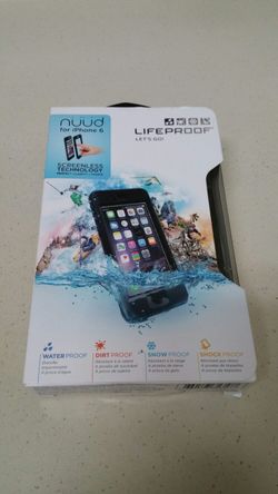 IPhone 6 Lifeproof nuud Case, Black