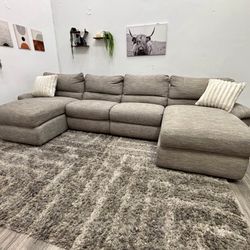 Gray Sectional Couch - Free Delivery