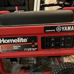 Homelite Generator 5700 Running Watts