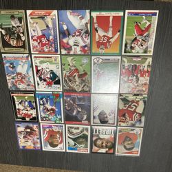 20 Vintage Andre Tippett Football Cards With 1984 Topps Rookie New England Patriots Legend HOF LB