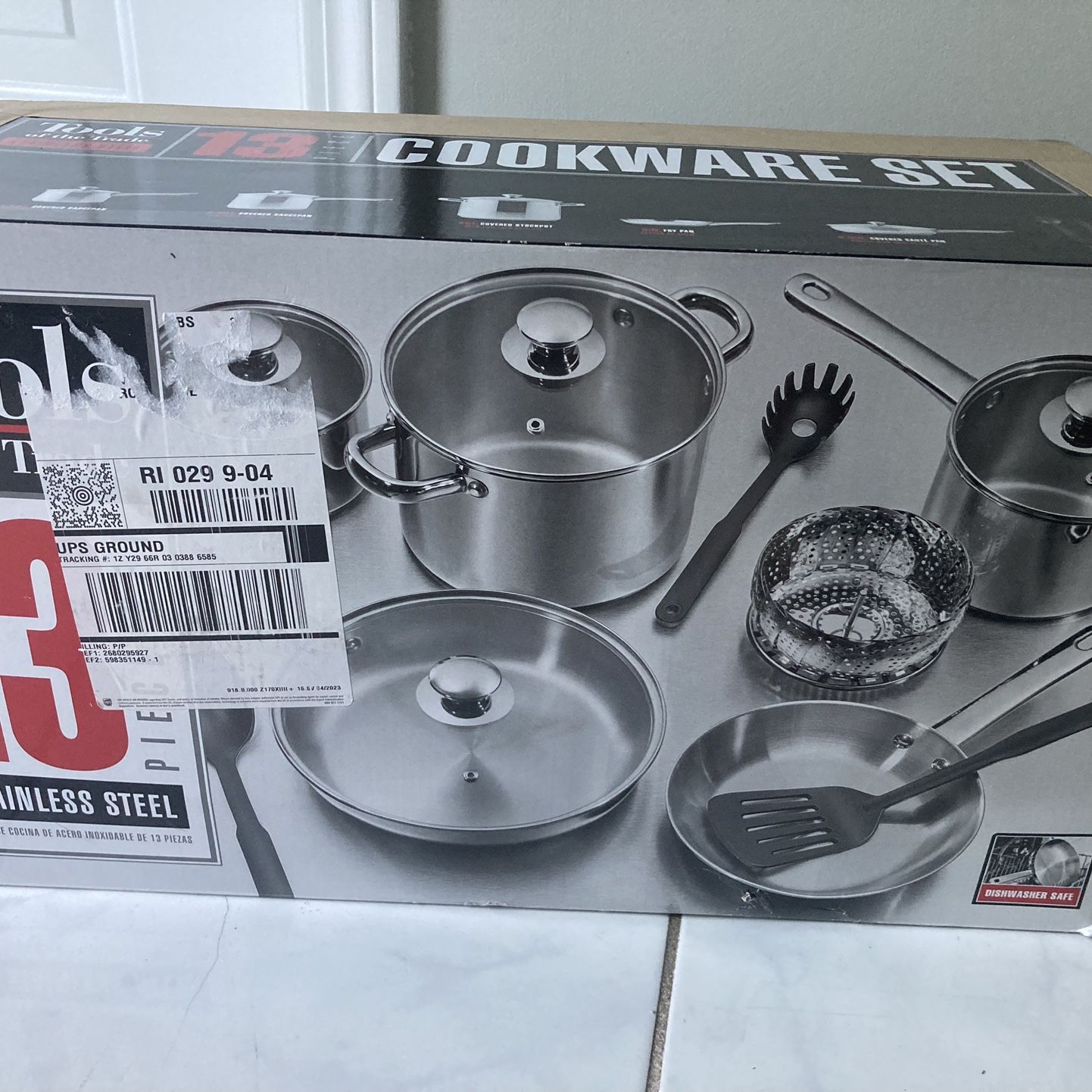 10 Piece “Our Table” Stainless Steel Cookware Set for Sale in Warwick, RI -  OfferUp