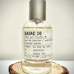 Le Labo Gaiac 10 - Tokyo Exclusive Fragrance (Authentic / NYC Blended)