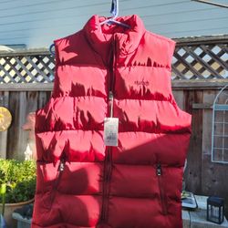 Brand New Red Vest Size XL (Untrue Size).