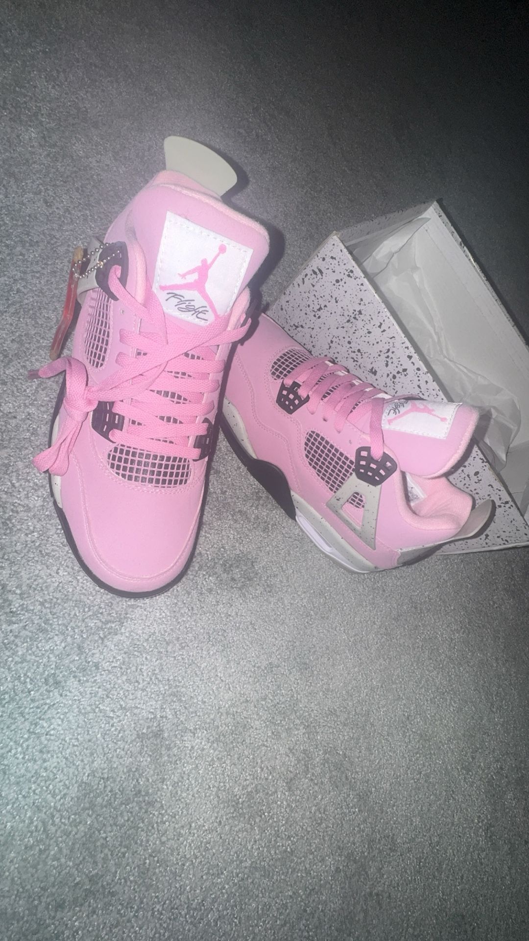 Size 8.5 Air Jordan 4 Retro Pink