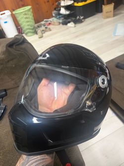Biltwell Full-Face Motorcycle Helmet Black