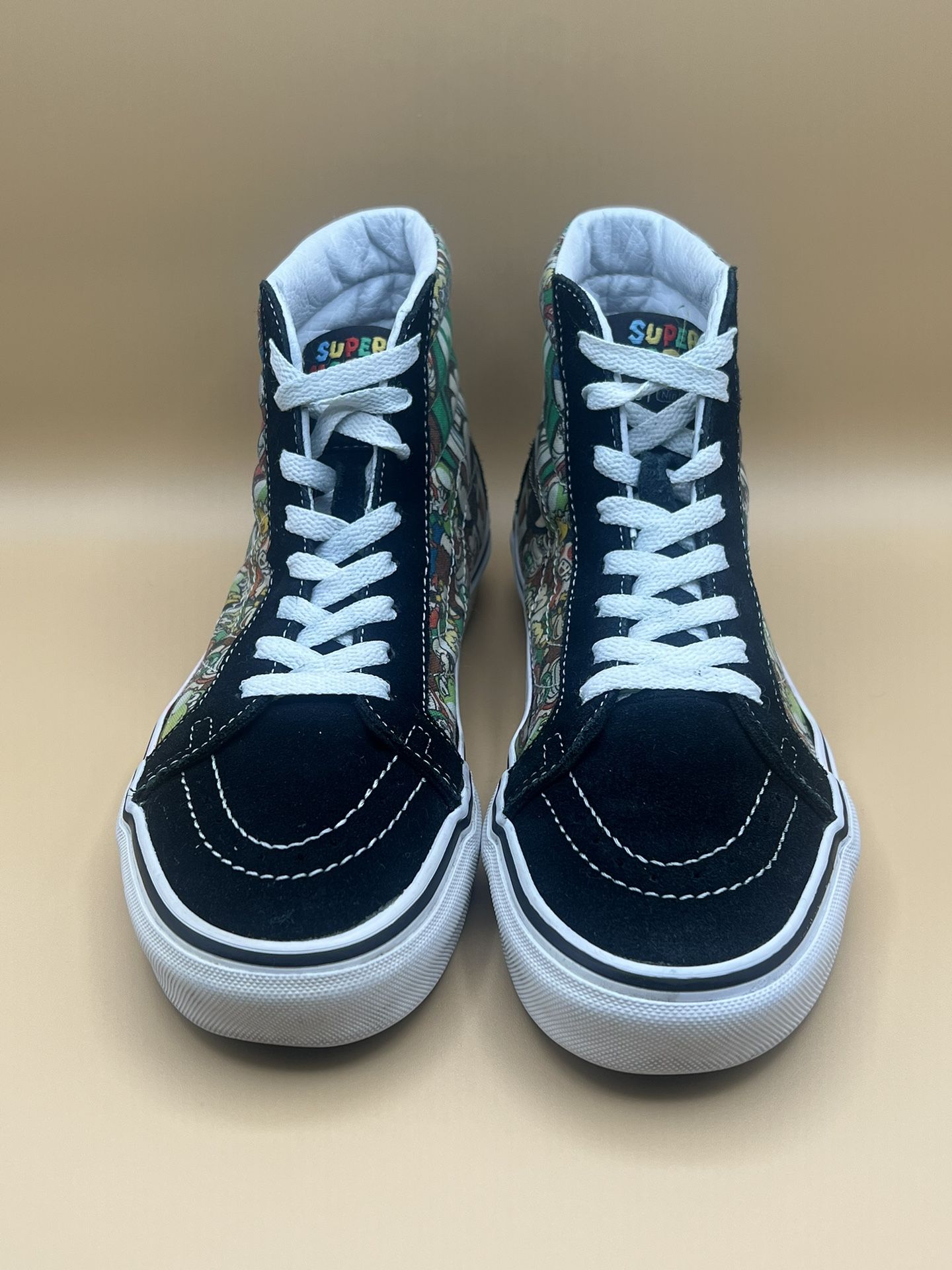 Vans x Nintendo Super Mario Bros SK8 Hi Shoes Men's Size
