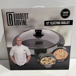 Robert Irvine Electric Skillet 12”