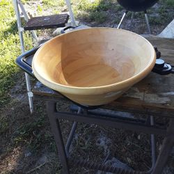 Wooden Bowl By Mountain Wood