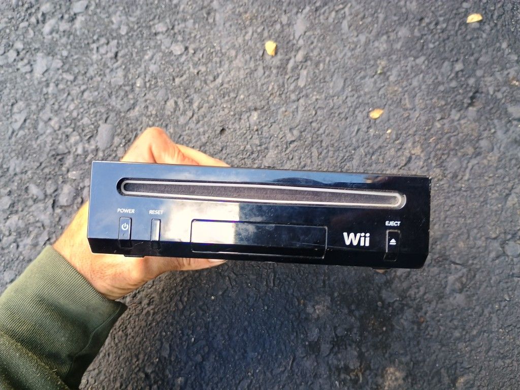 Nintendo Wii Black Console Only