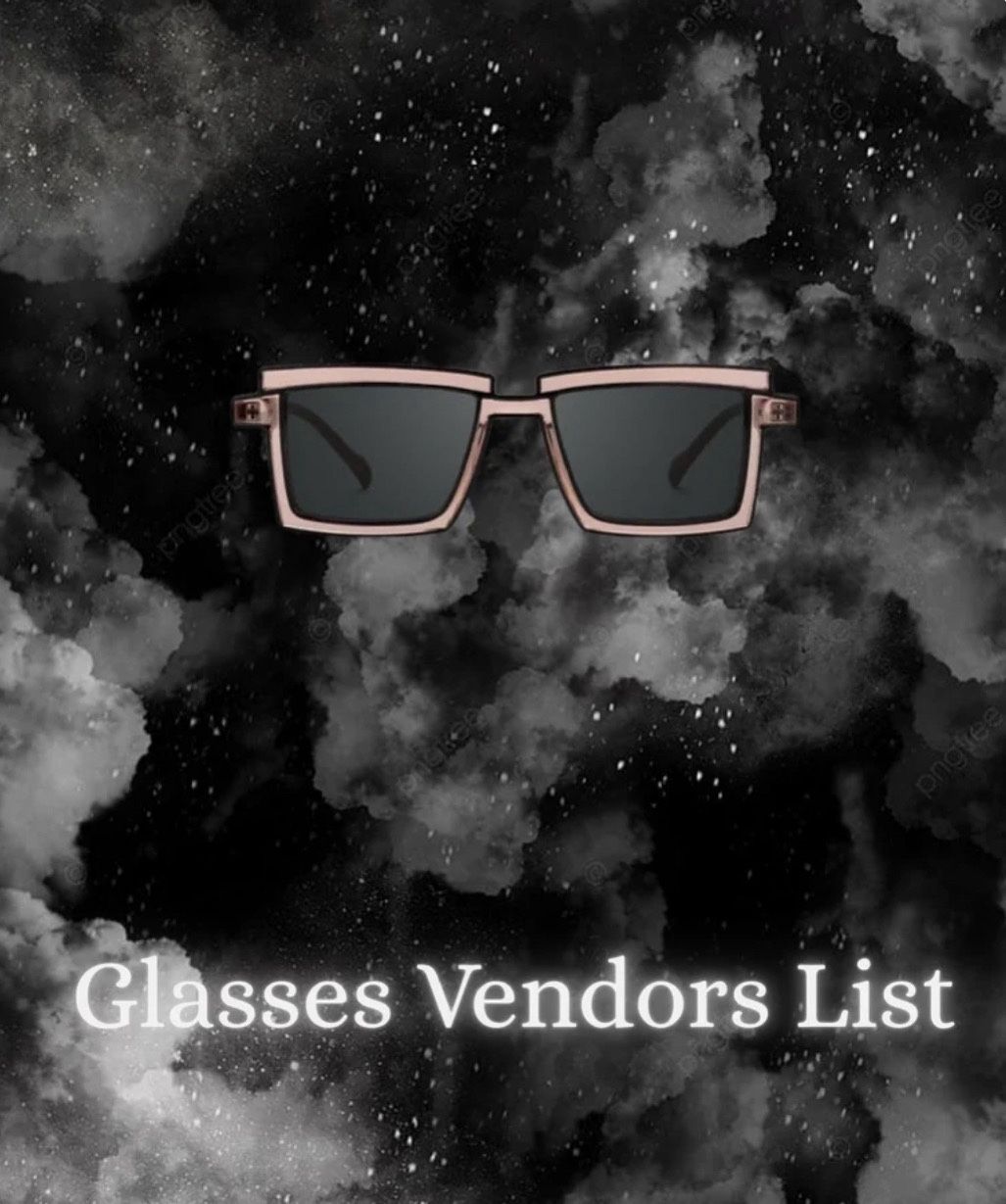 Glasses Vendor 