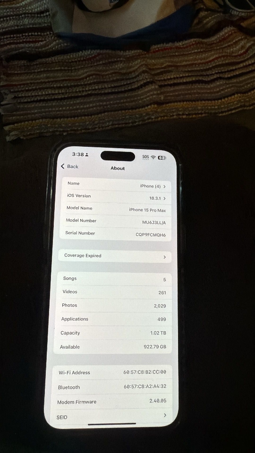 iPhone 15 Pro Max