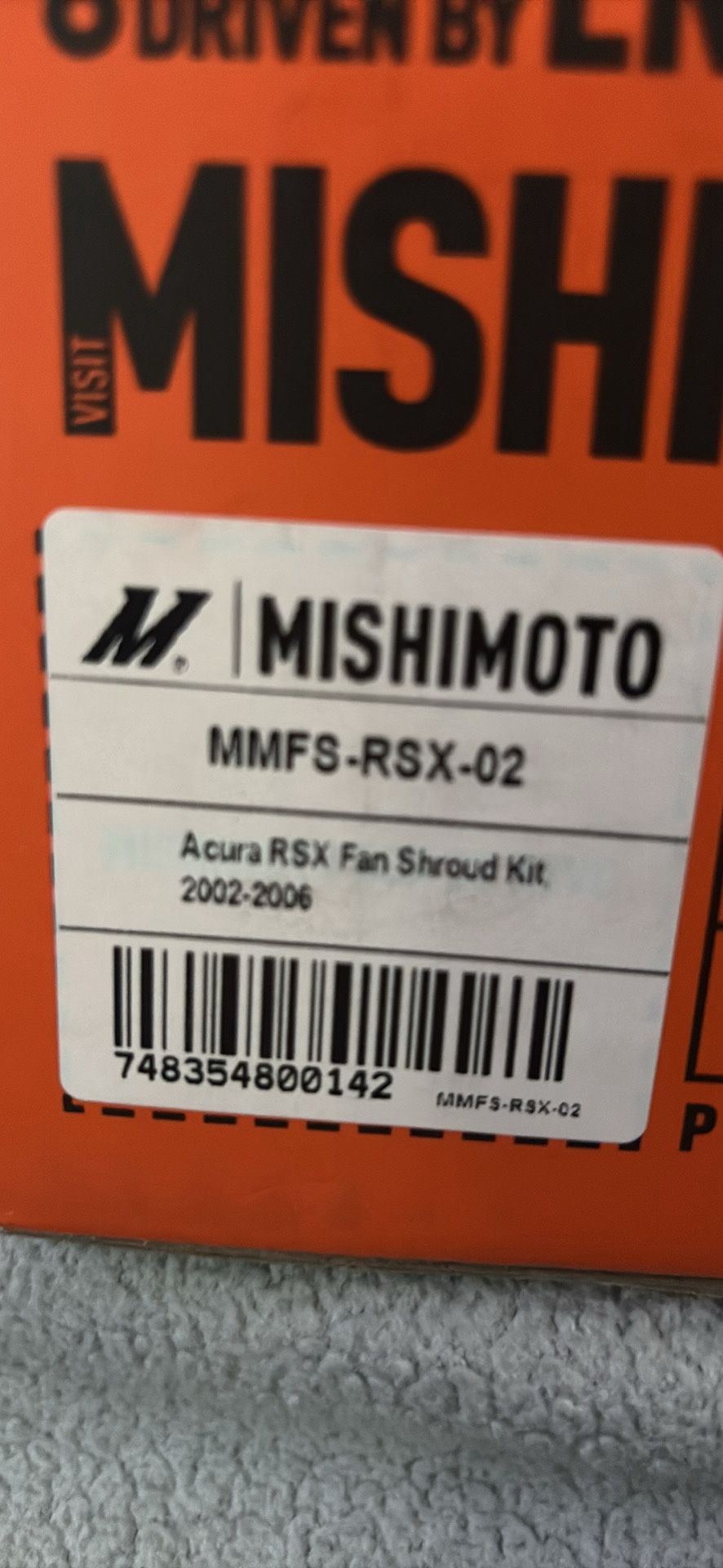 Mishimoto - Acura RSX 2002-2006 Fan shroud kit