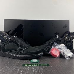 Jordan 1 Retro Low OG SP Travis Scott Black Phantom
