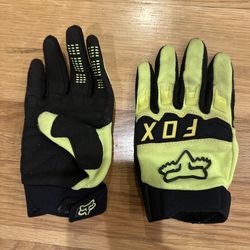 Fox Mountain Biking Gloves Youth Small
