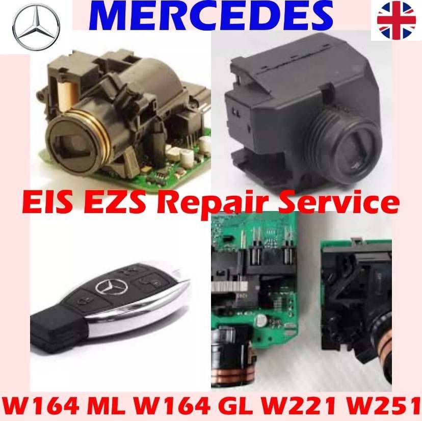 ALL KINDS CAR KEYS -MERCEDES ELECTRONIC IGNITION & STEERING LOCK SOLUTIONS AVAILABLE SAME DAY! 