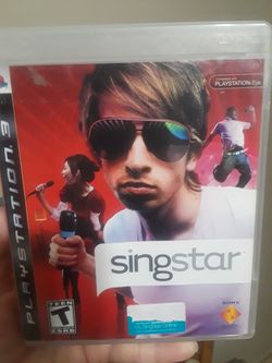 PS3 Singstar used game