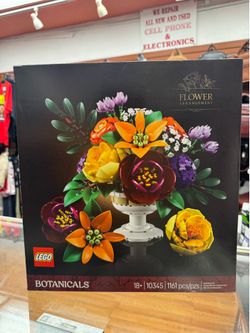 LEGO Botanicals Flower Arrangement 10345 - 1161 pieces Building Set