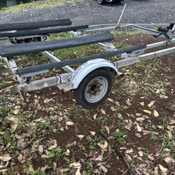 Ez Loader Double Ski Trailer 