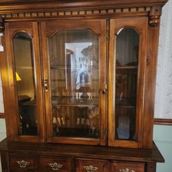 Walnut China Cabinet