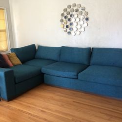 Joybird  X  2 Holt Loveseats  X  Zenith Teal