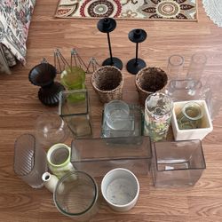 Bases, Candelabros y Floreros