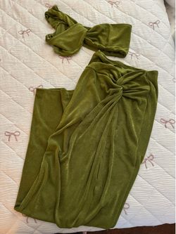 green two piece