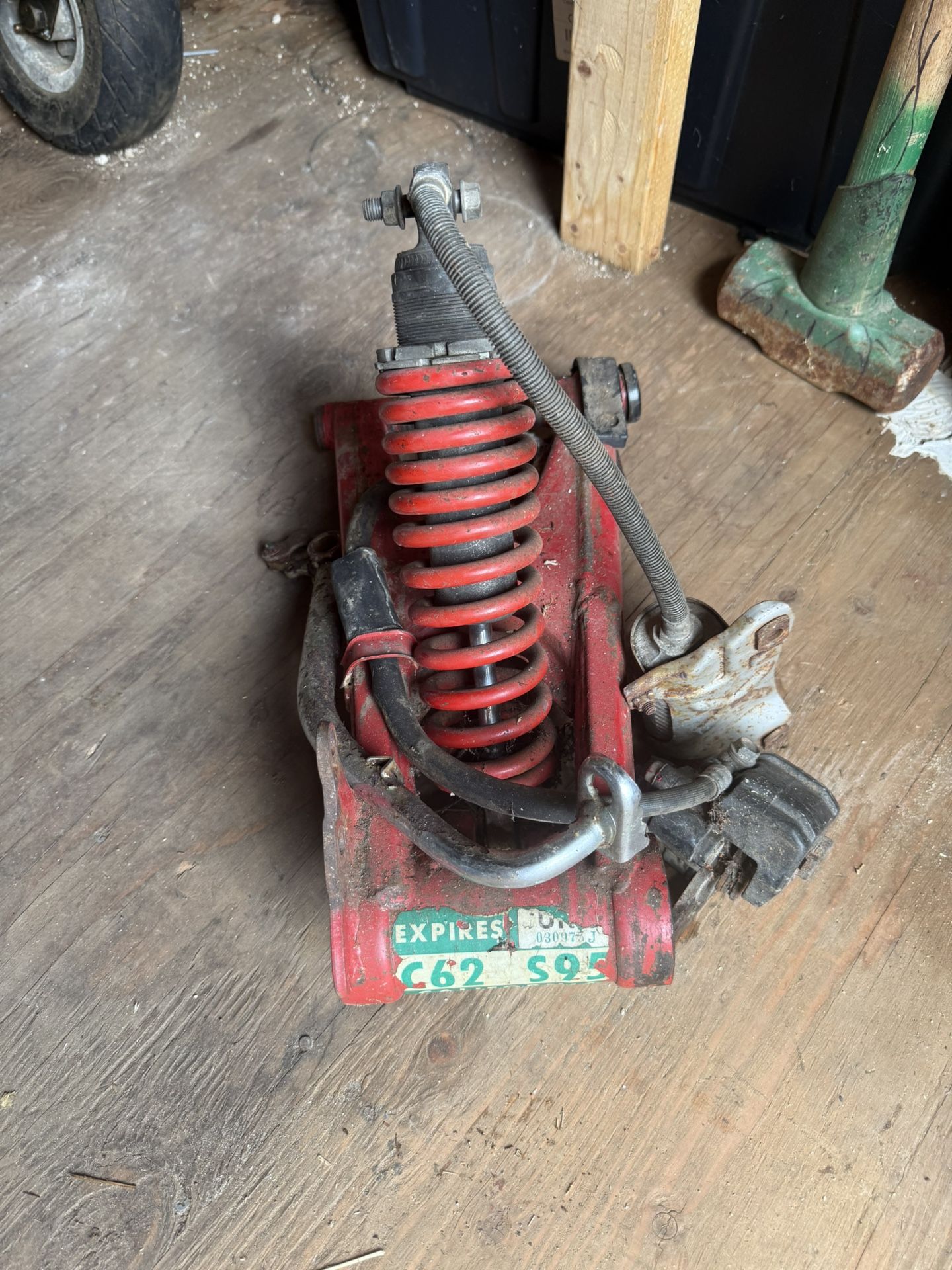 1981 Honda Three Wheeler Swing Arm With Shock