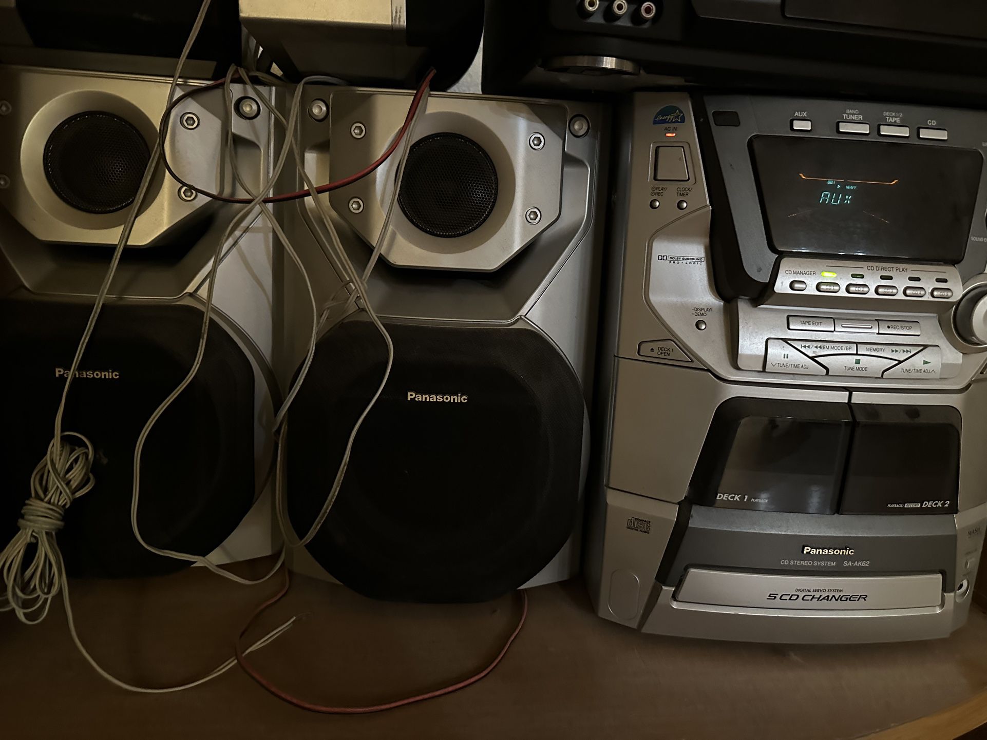 Panasonic Radio, Cassette and CD player 