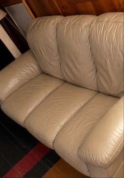 Beige couch