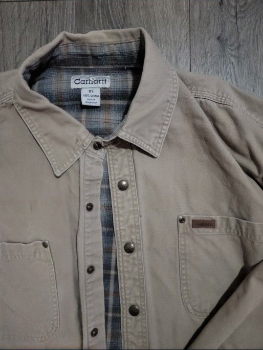 Carhartt Jacket - Vintage Flannel Lined